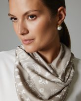 apaszka thea beżowa