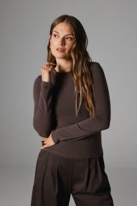 BLUZKA SUZIE BRĄZOWA