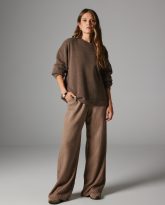 SPODNIE DORIS TAUPE DENIM