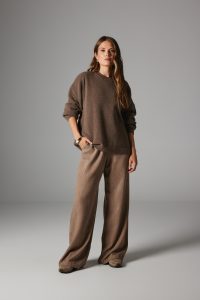 SPODNIE DORIS TAUPE DENIM