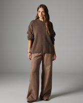 SPODNIE DORIS TAUPE DENIM