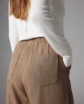 SPODNIE DORIS TAUPE DENIM
