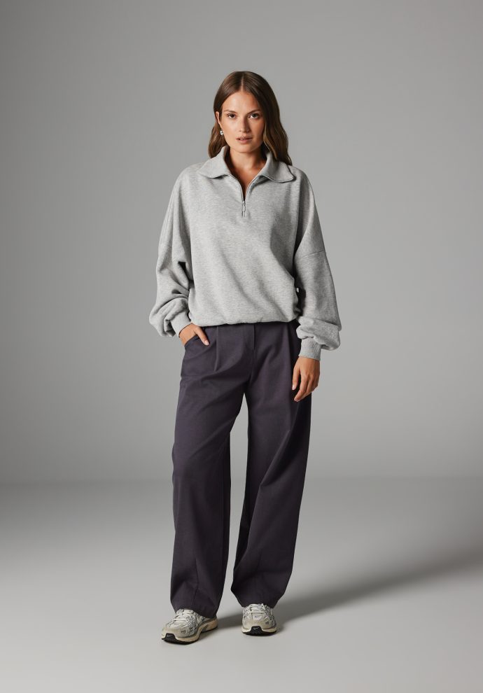 bluza harper szary melanż