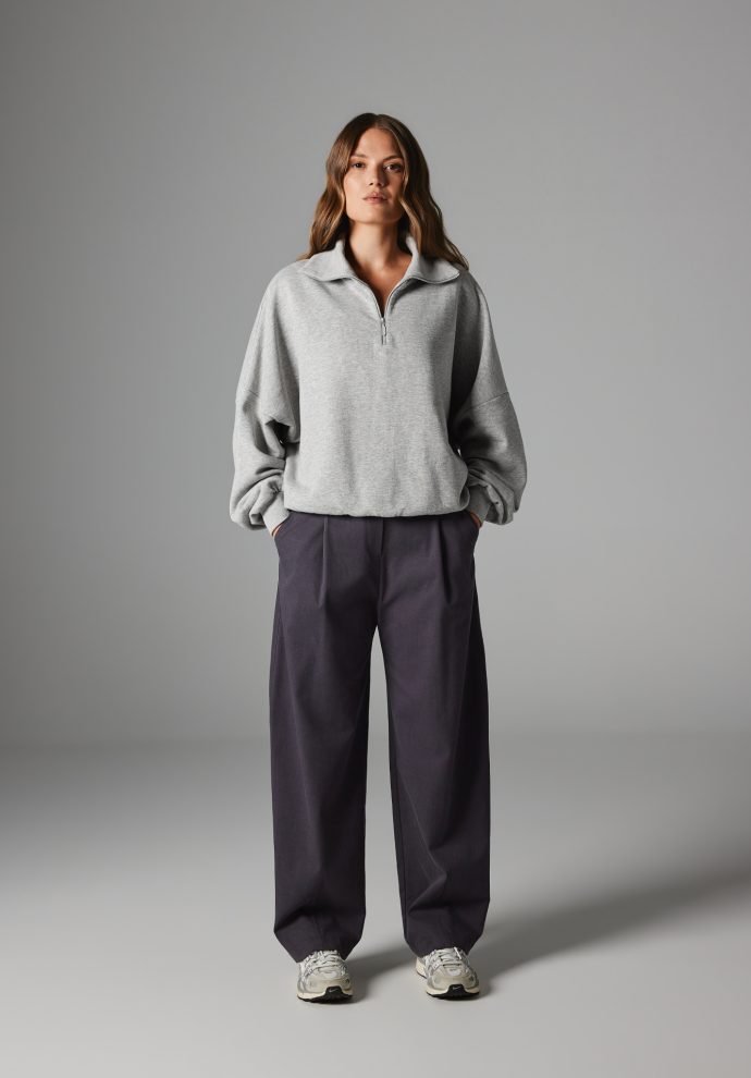 bluza harper szary melanż