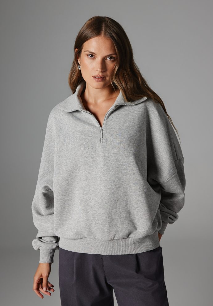 bluza harper szary melanż