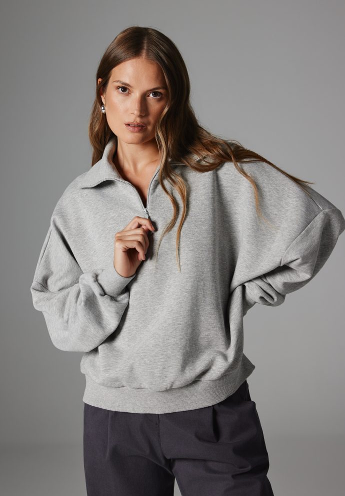 bluza harper szary melanż