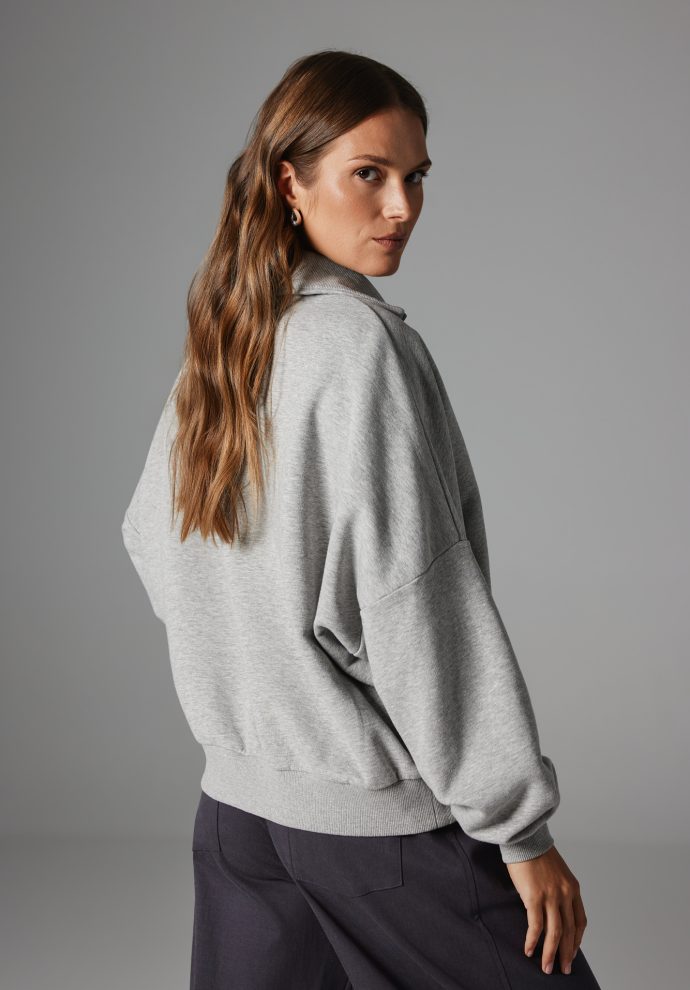 bluza harper szary melanż