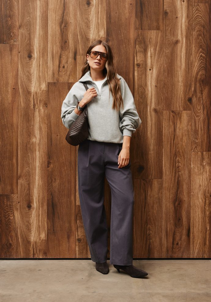 bluza harper szary melanż