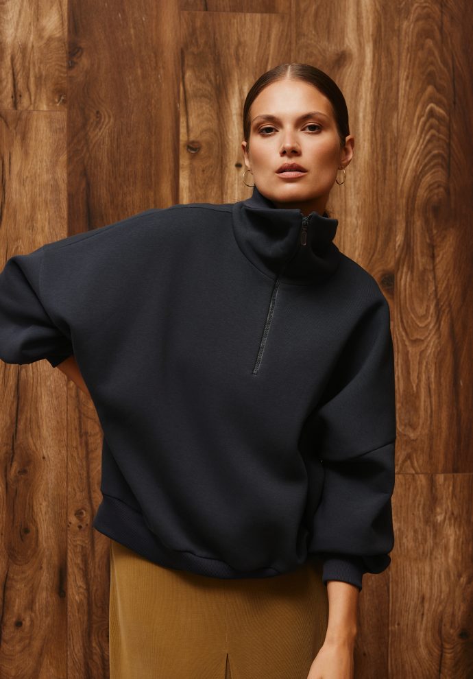 BLUZA HARPER GRAFITOWA