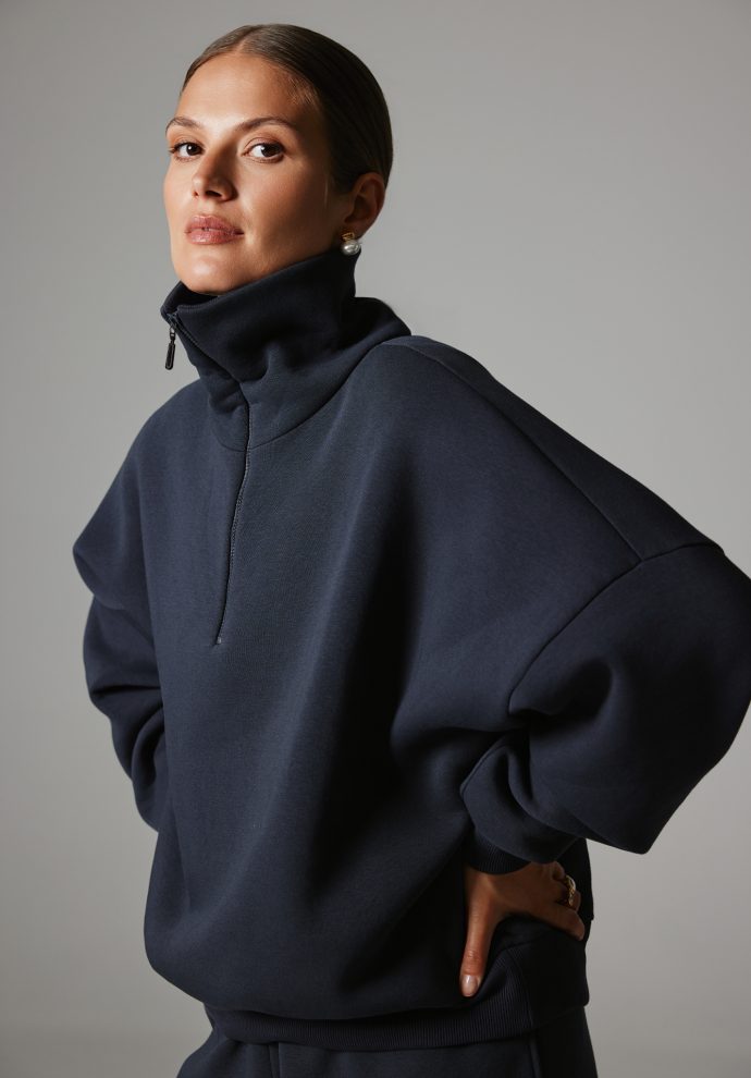 BLUZA HARPER GRAFITOWA