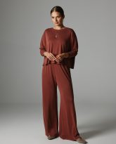 spodnie beverly marsala
