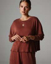 BLUZKA BEVERLY MARSALA