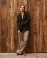 SPODNIE DORIS TAUPE DENIM