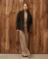 SPODNIE DORIS TAUPE DENIM