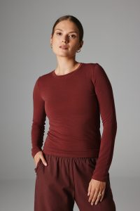 BLUZKA SUZIE MARSALA
