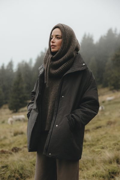 KURTKA PORTO SZARO- BRĄZOWA