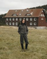 KURTKA PILAR SZARO- CZARNA