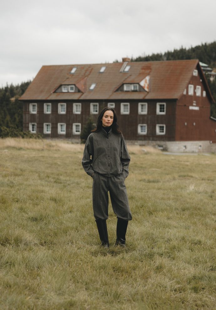 KURTKA PILAR SZARO- CZARNA