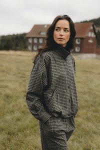 KURTKA PILAR SZARO- CZARNA