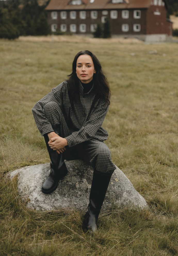 KURTKA PILAR SZARO- CZARNA