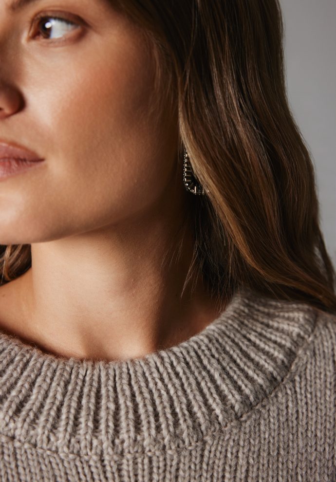 WOOL SWEATER DEMETER BEIGE
