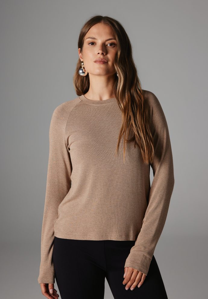 bluzka lotos taupe