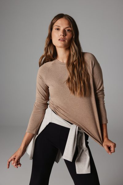 bluzka lotos taupe
