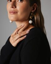 wełniany sweter laura czarny