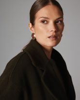 wełniana kurtka paris czekoladowa