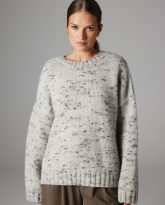 WEŁNIANY SWETER PETRA SZARY