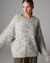 WEŁNIANY SWETER PETRA SZARY