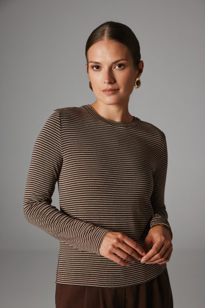 BLUZKA REYA BRĄZ- TAUPE
