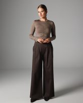 BLUZKA FLORA TAUPE