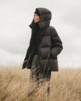 PUCHOWA KURTKA ALASKA CZARNA
