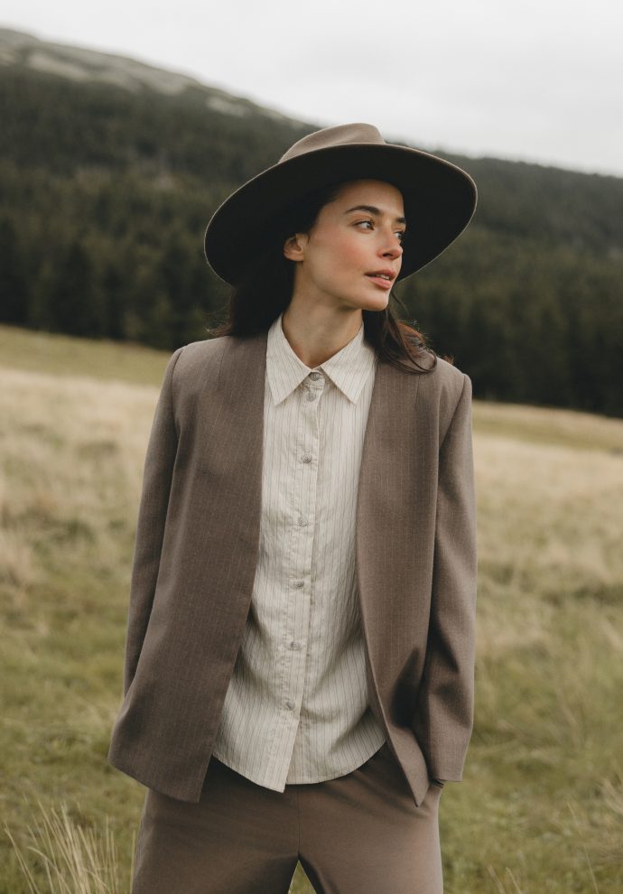MARYNARKA MIRA TAUPE