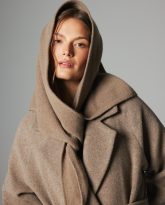 wełniana chusta ines taupe