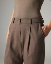 spodnie mira taupe