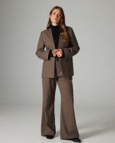 spodnie mira taupe